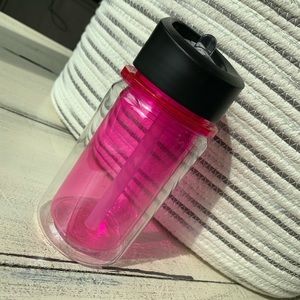 Kids sippy cup straw tumbler pink